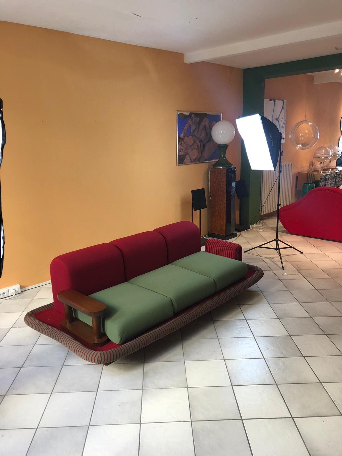 Ettore SOTTSASS – Canapé Tapis Volant – circa 1974