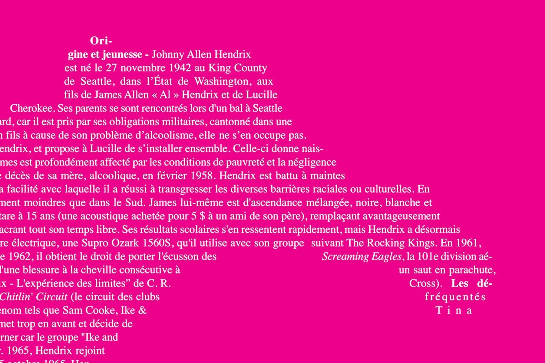 Fabien HÉMARD – Jimi H – 2019 – Impression sur Plexiglas