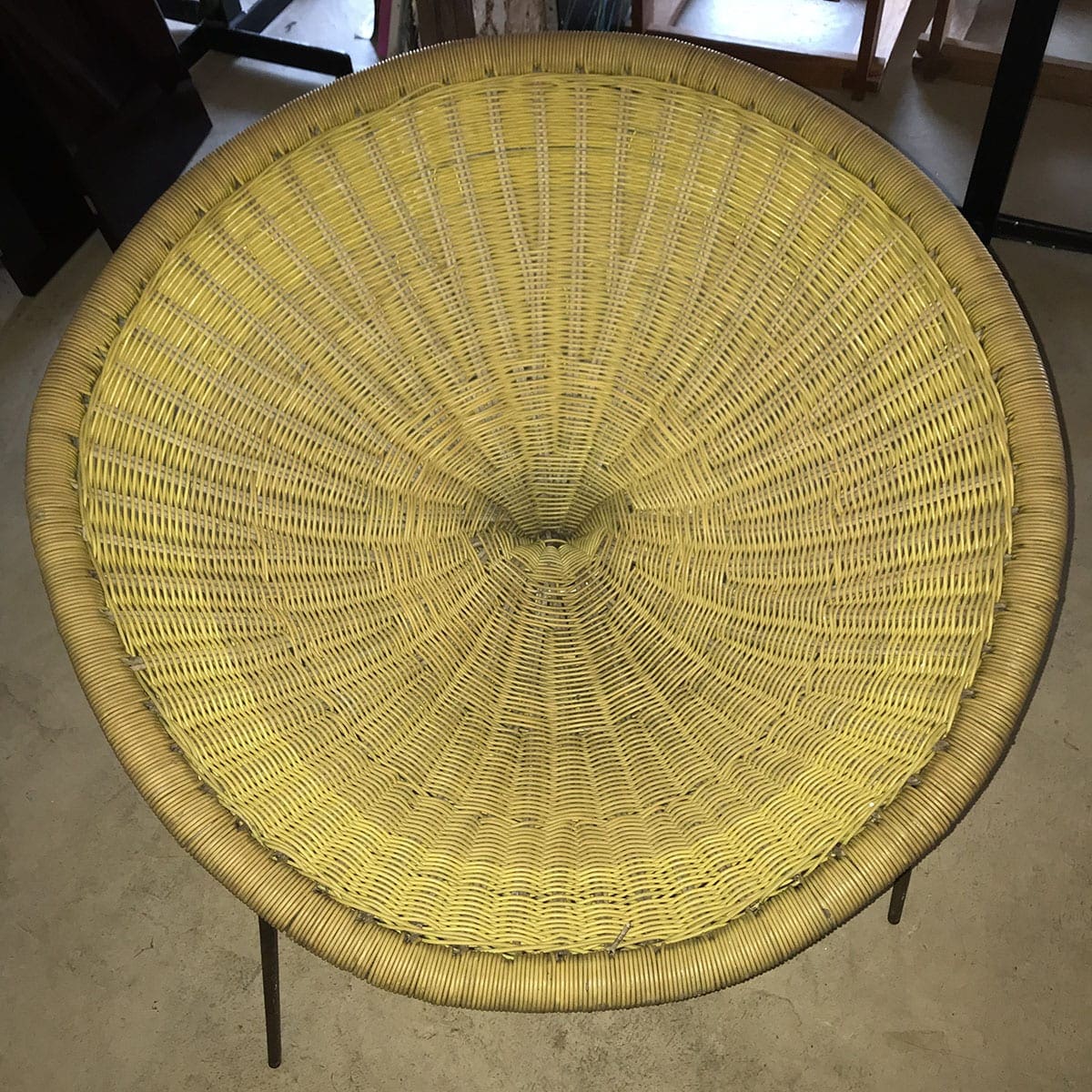 Fauteuil en rotin  modèle Club Chair – Circa 1950
