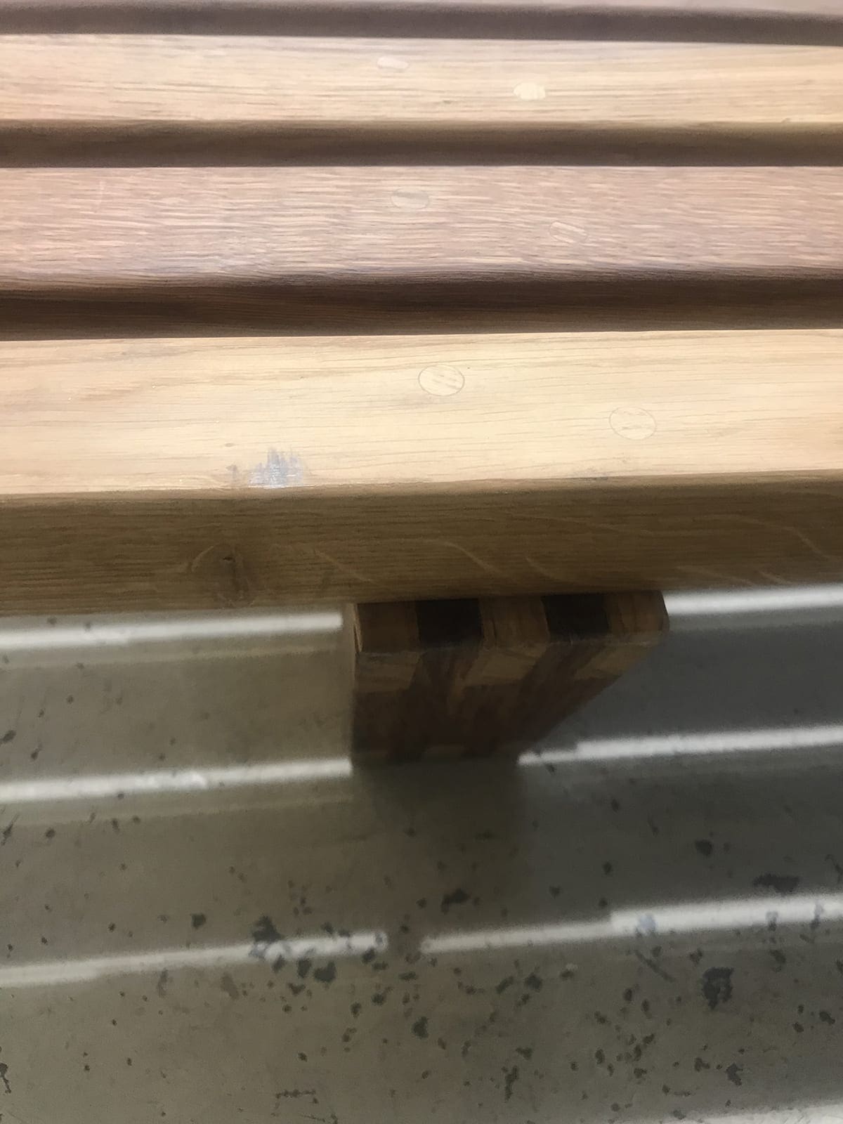 Fidel CHAPO – Banquette / Table basse – circa 2016