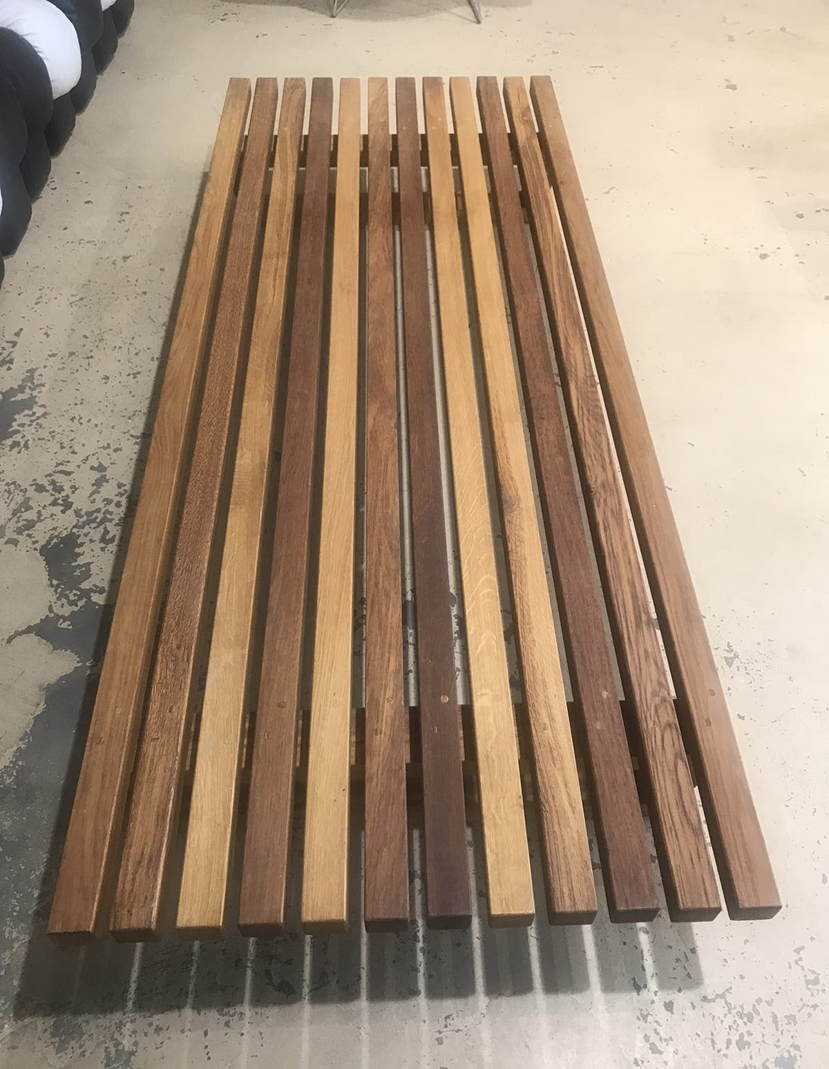Fidel CHAPO – Banquette / Table basse – circa 2016