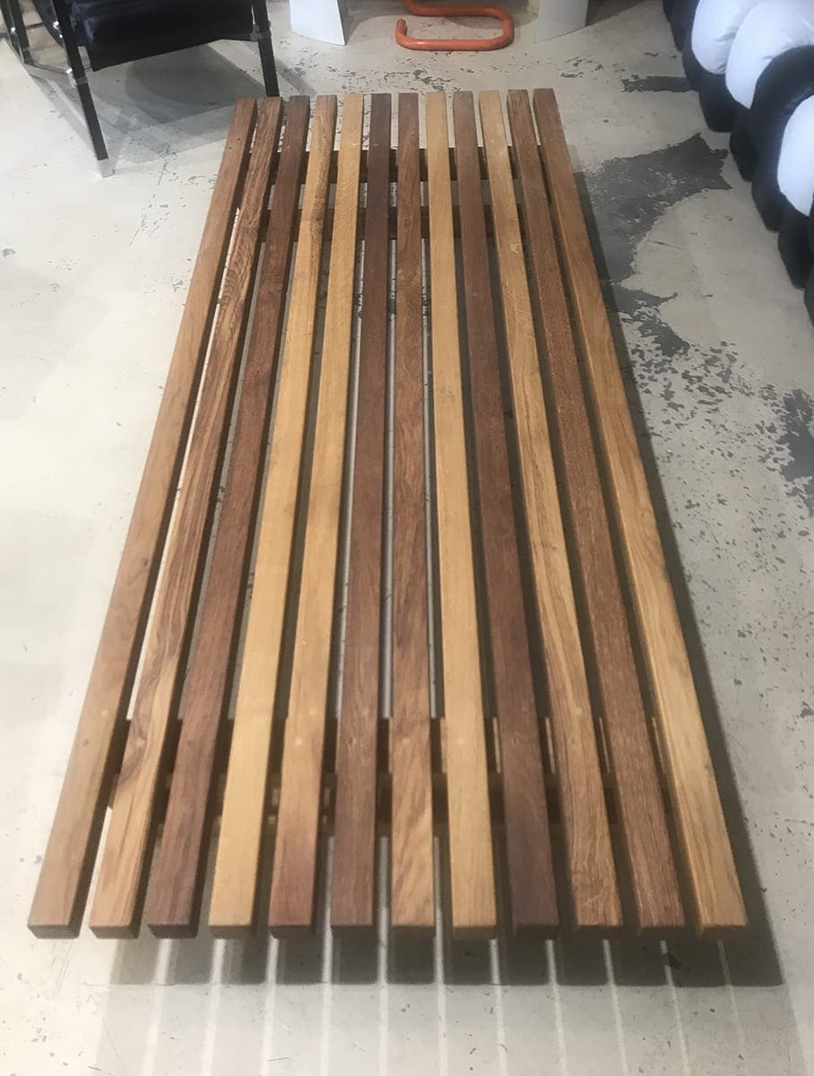 Fidel CHAPO – Banquette / Table basse – circa 2016
