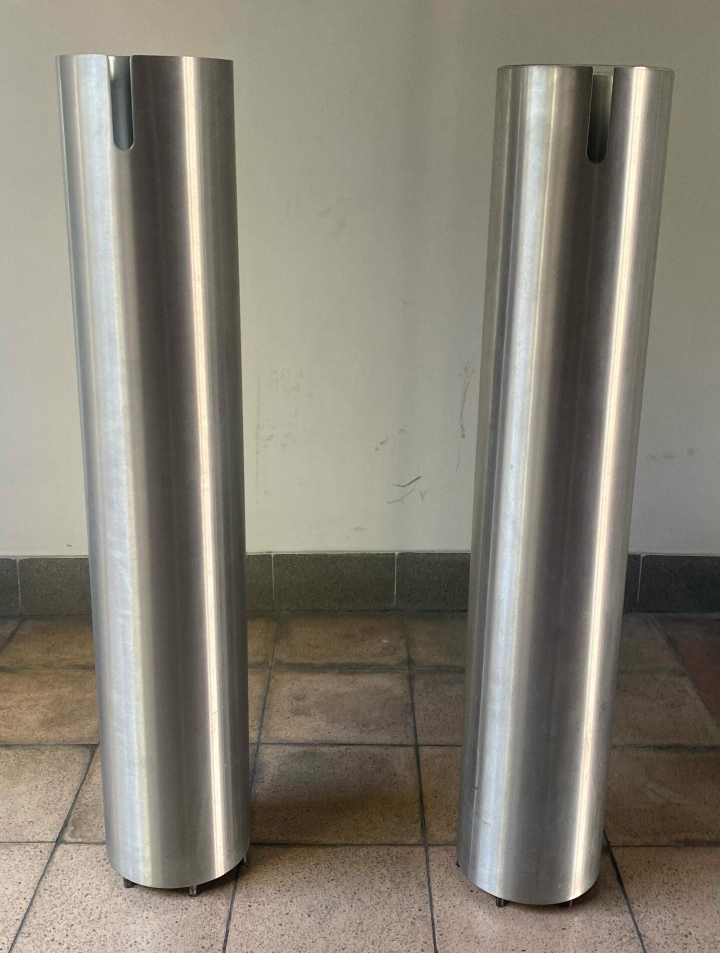 Filippo Dell&rsquo;orto – Paire de lampadaires Acquarius