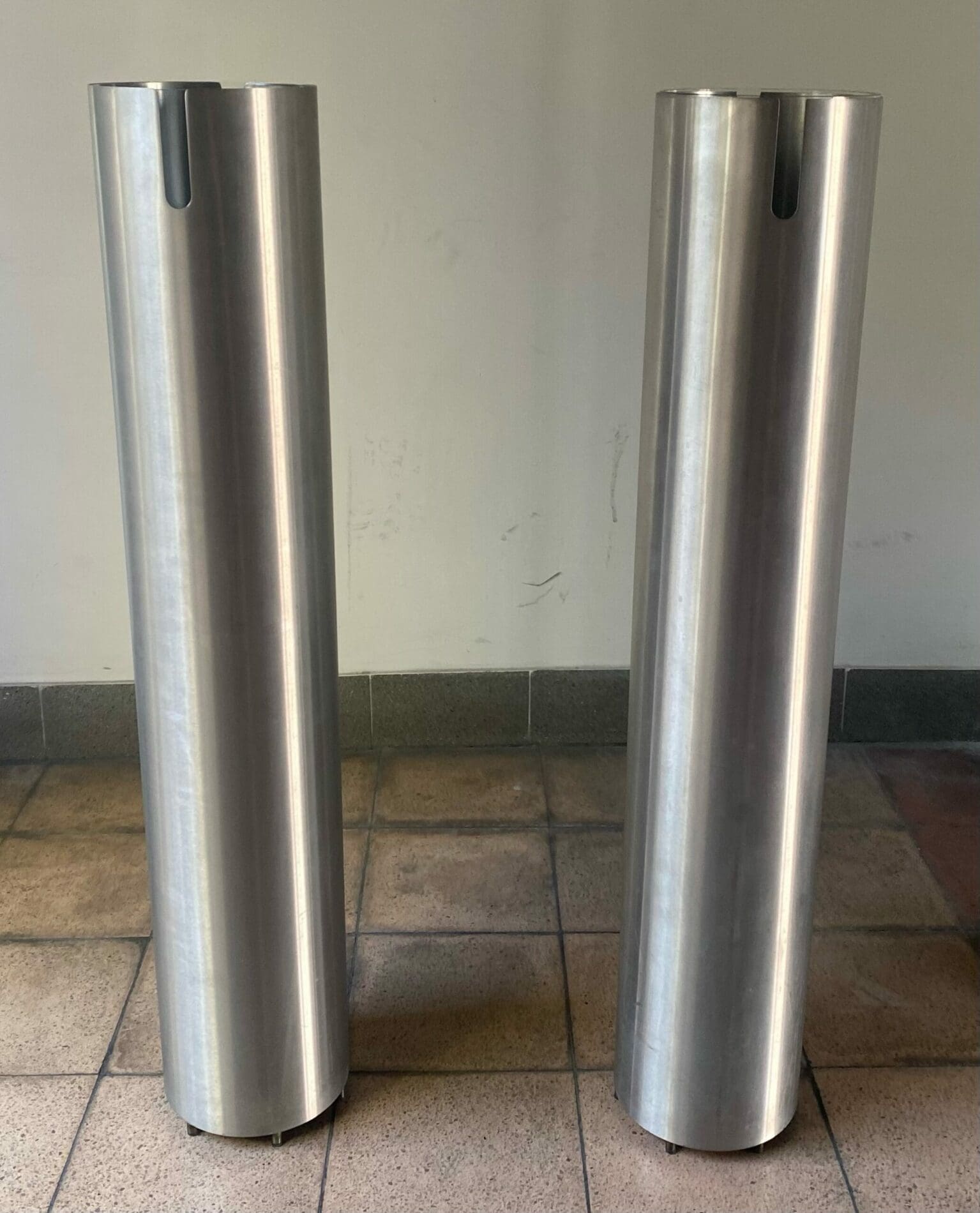 Filippo Dell&rsquo;orto – Paire de lampadaires Acquarius