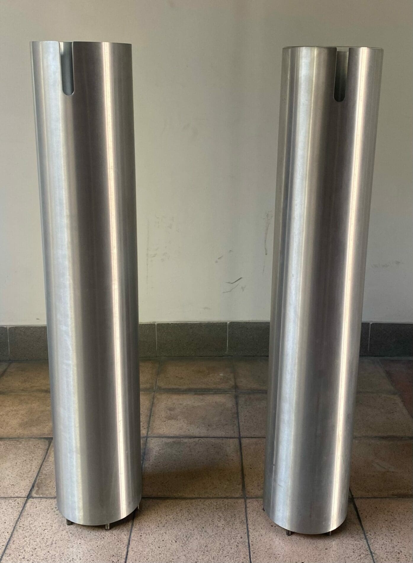 Filippo Dell&rsquo;orto – Paire de lampadaires Acquarius