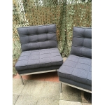 Florence Knoll – Paire de chauffeuses modèle 65, Knoll International