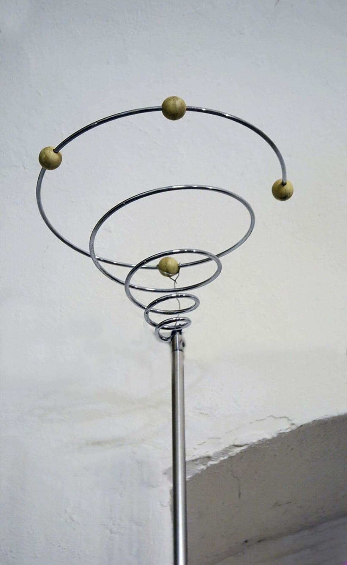 Francesco Fois – Lampe de sol Cielo Terra Chrome 1960