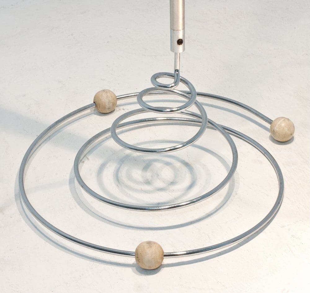 Francesco Fois – Lampe de sol Cielo Terra Chrome 1960