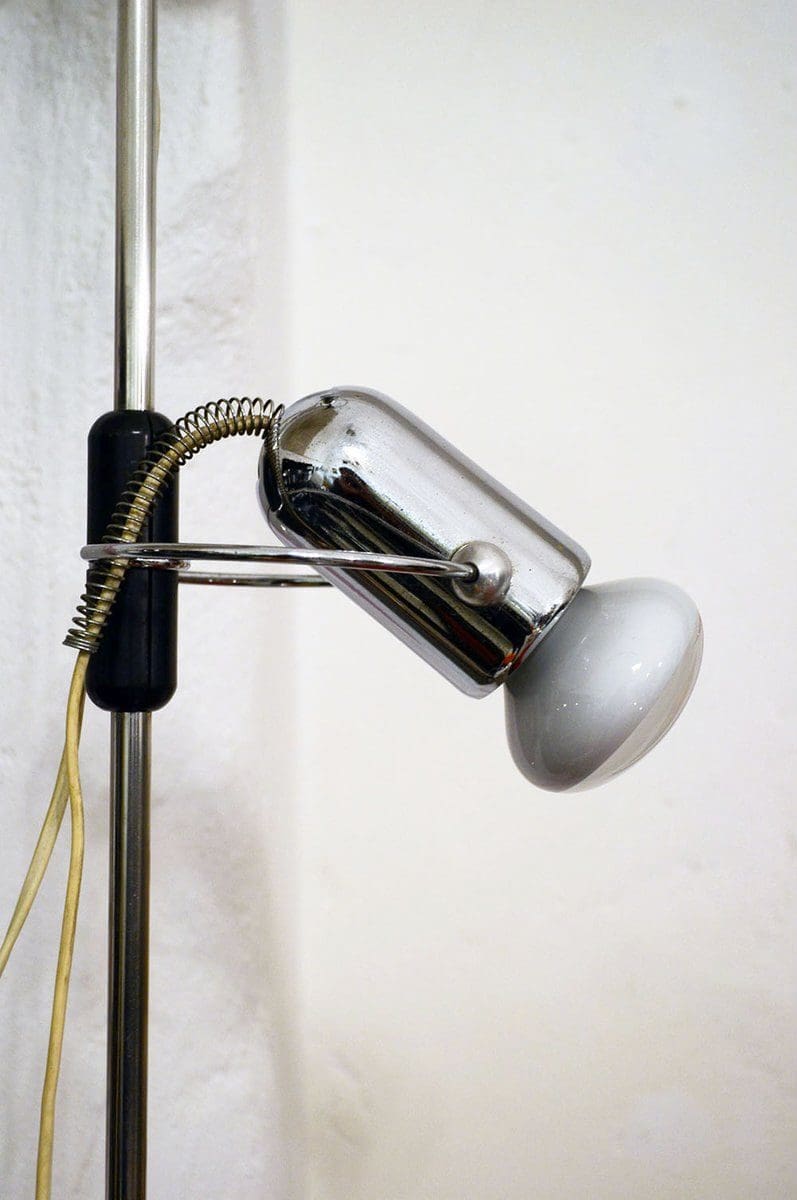 Francesco Fois – Lampe de sol Cielo Terra Chrome 1960