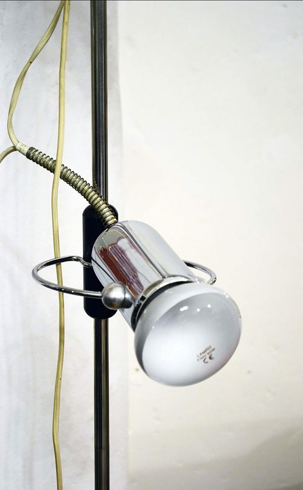 Francesco Fois – Lampe de sol Cielo Terra Chrome 1960