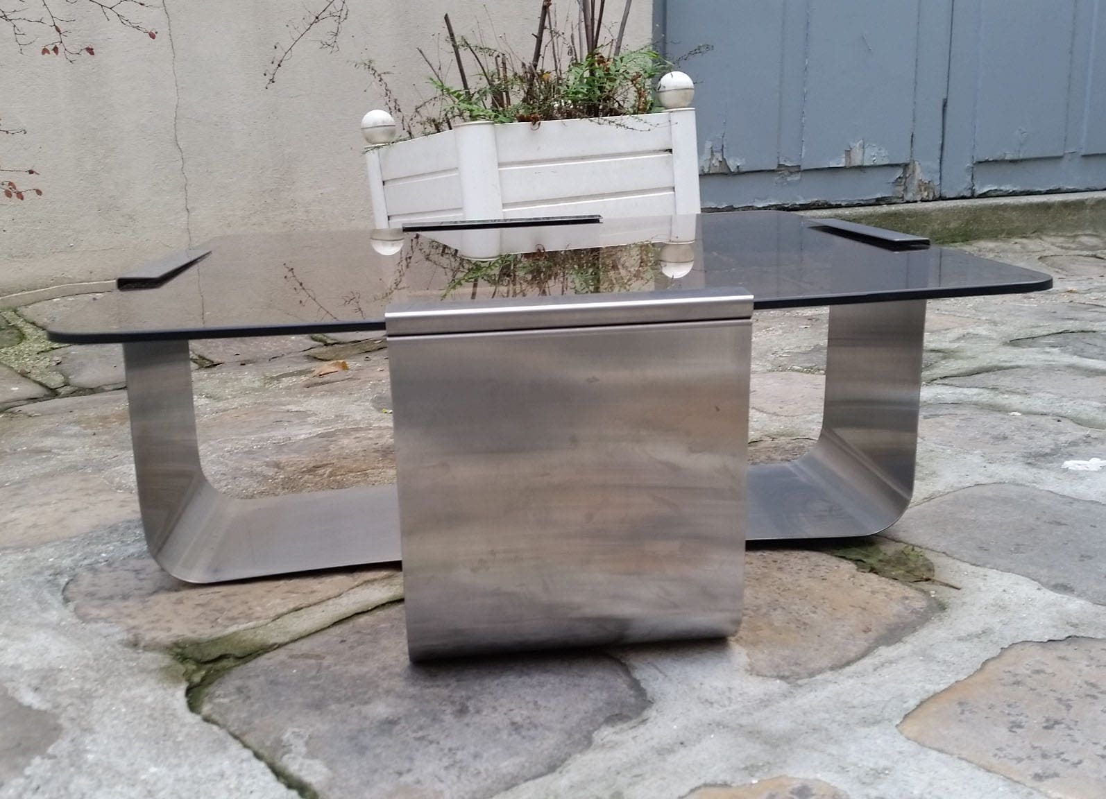 Francois MONNET – Table basse de salon / d’appoint, circa 1975