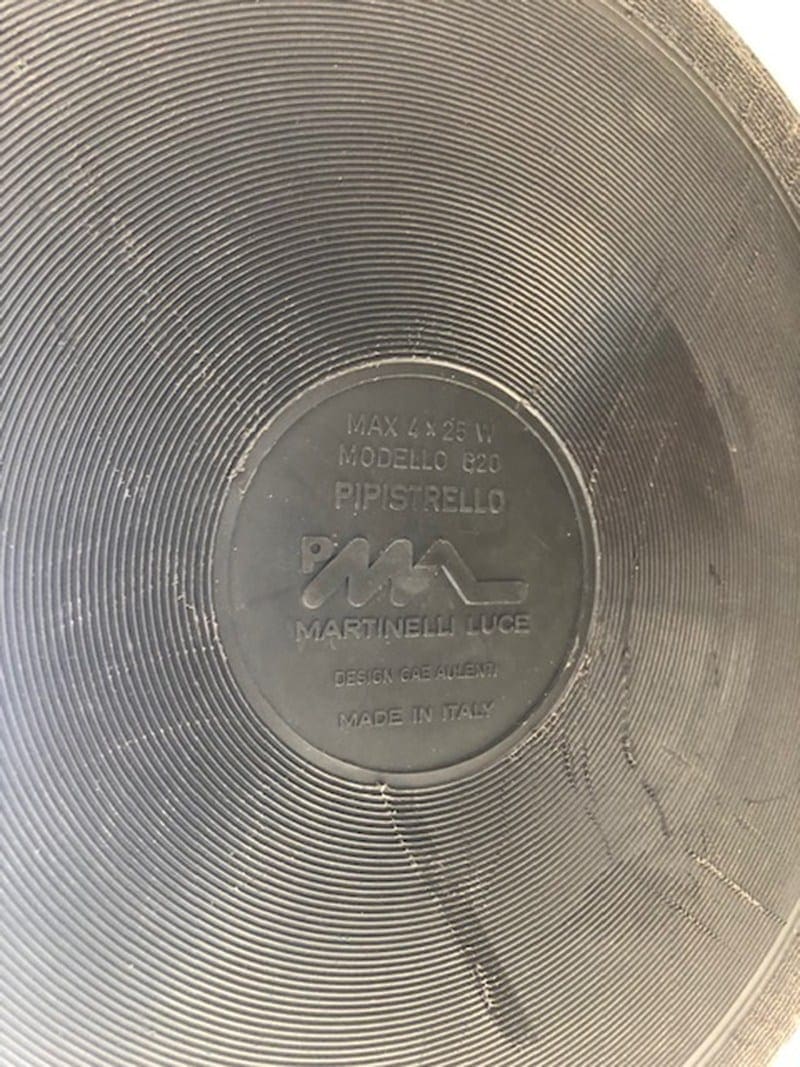 Gae Aulenti – Lampe de table Pipistrello – Circa 1969