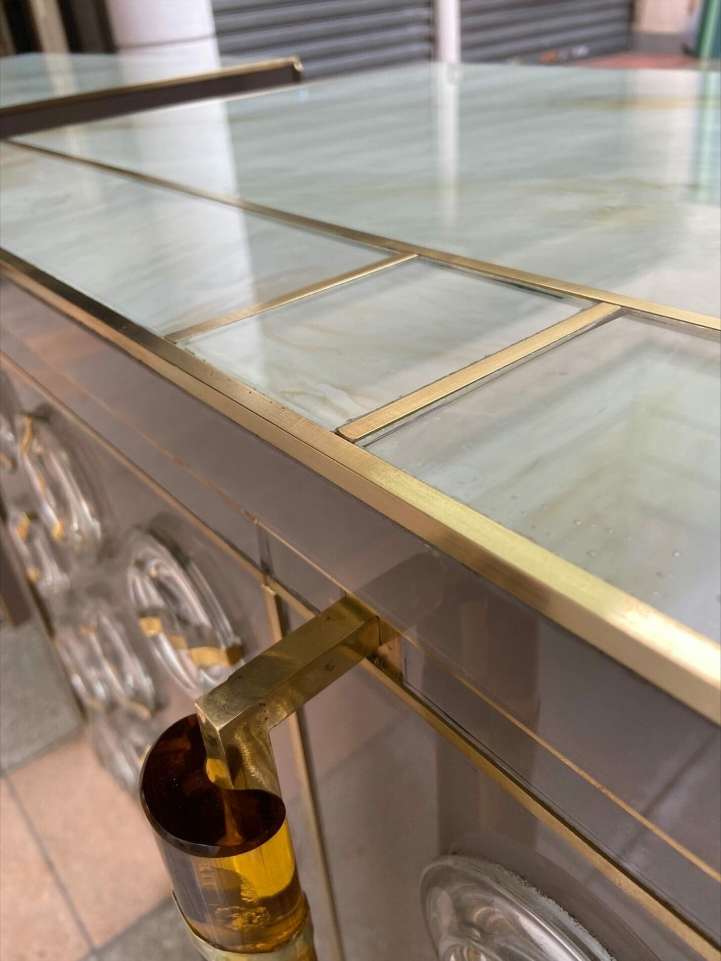 Gaetano Sciolari – Paire de buffets / cabinets verre de Murano