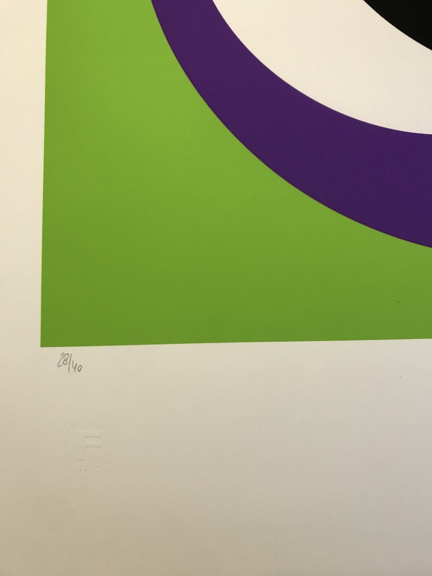 Geneviève Claisse – Abstract vert