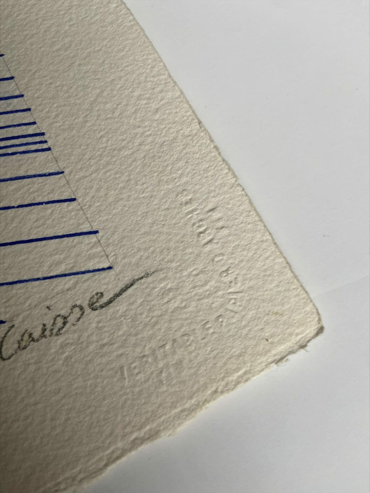 Geneviève Claisse – Sans titre composition géométrique (1970)