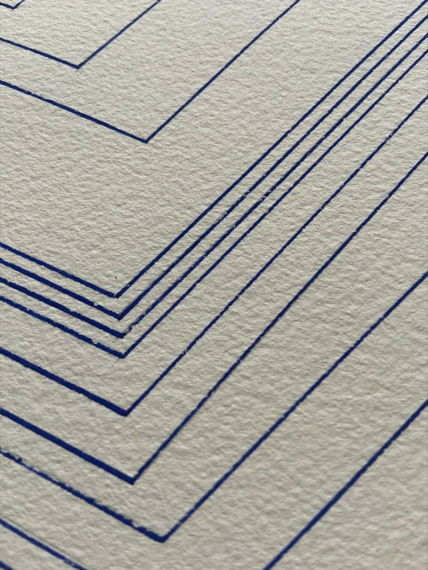 Geneviève Claisse – Sans titre composition géométrique (1970)