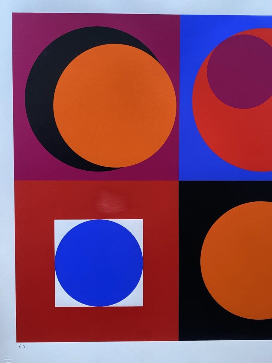 Geneviève Claisse – Sérigraphie sans titre