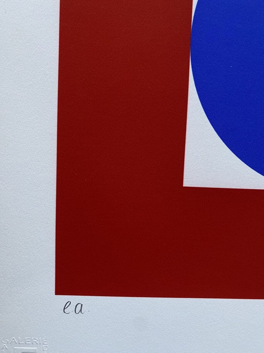 Geneviève Claisse – Sérigraphie sans titre