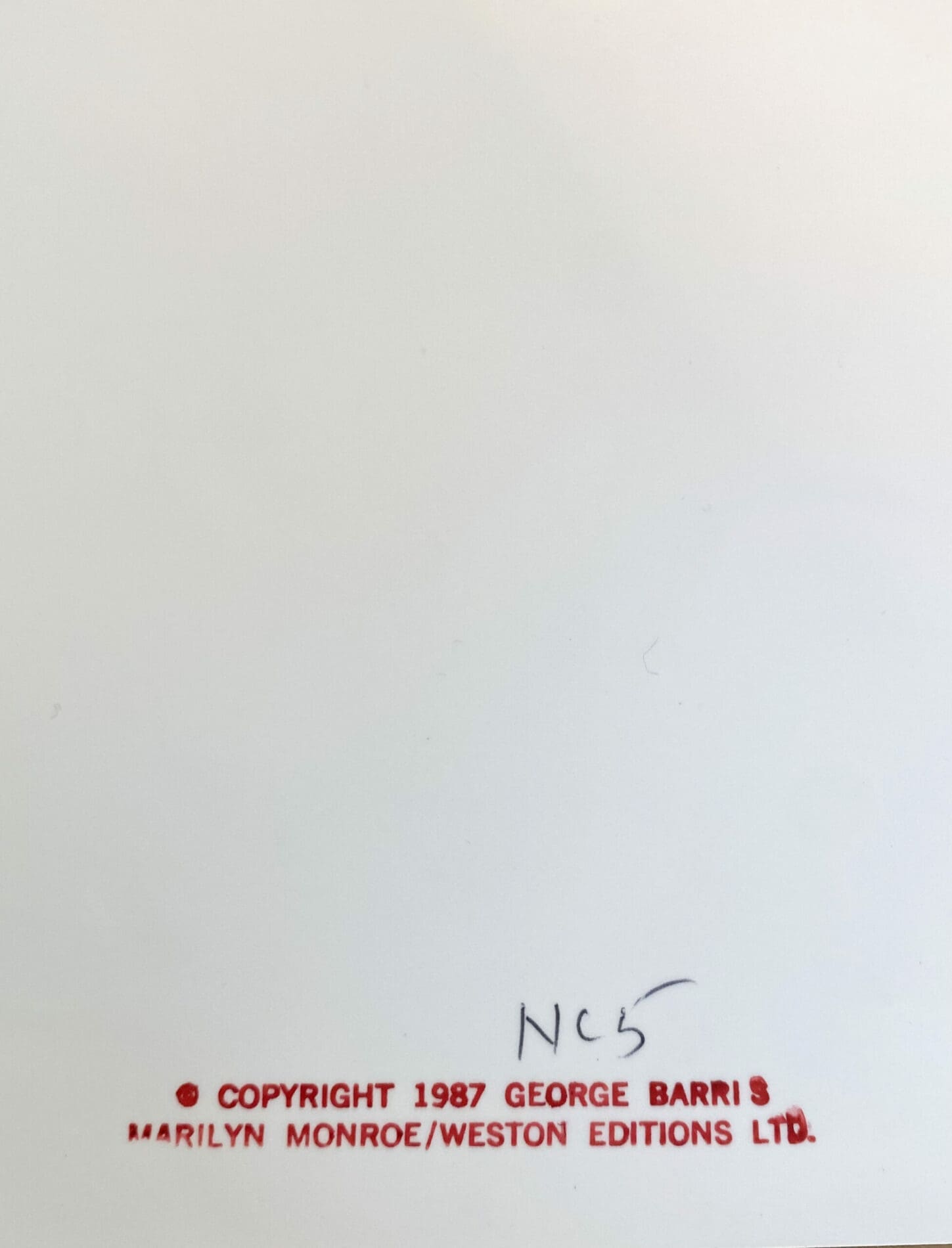 Georges Barris – Photographie de Marilyn Monroe, les pieds dans l&rsquo;eau (1962)