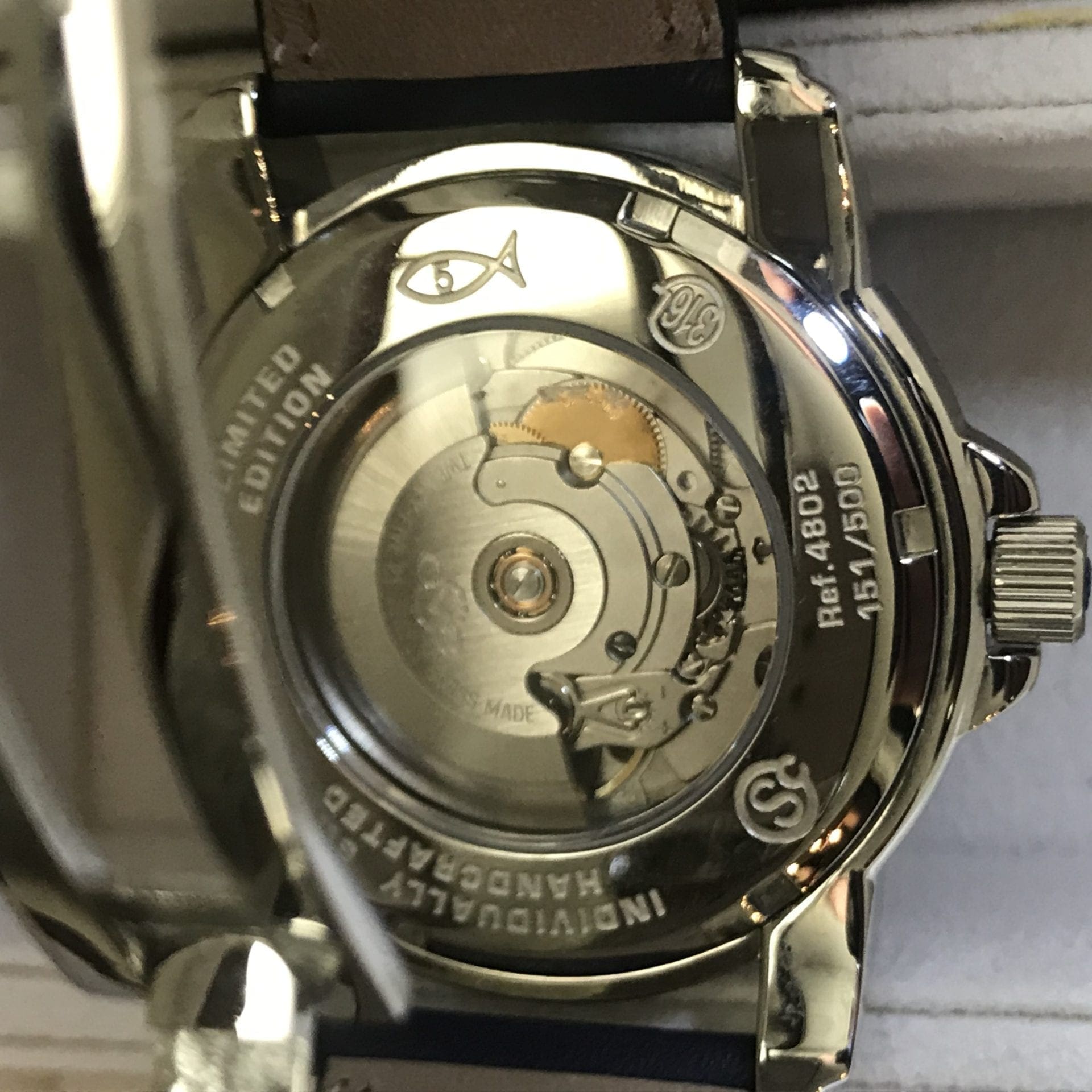 Gevril Submariner ref 4802 – Montre automatique acier (2009)