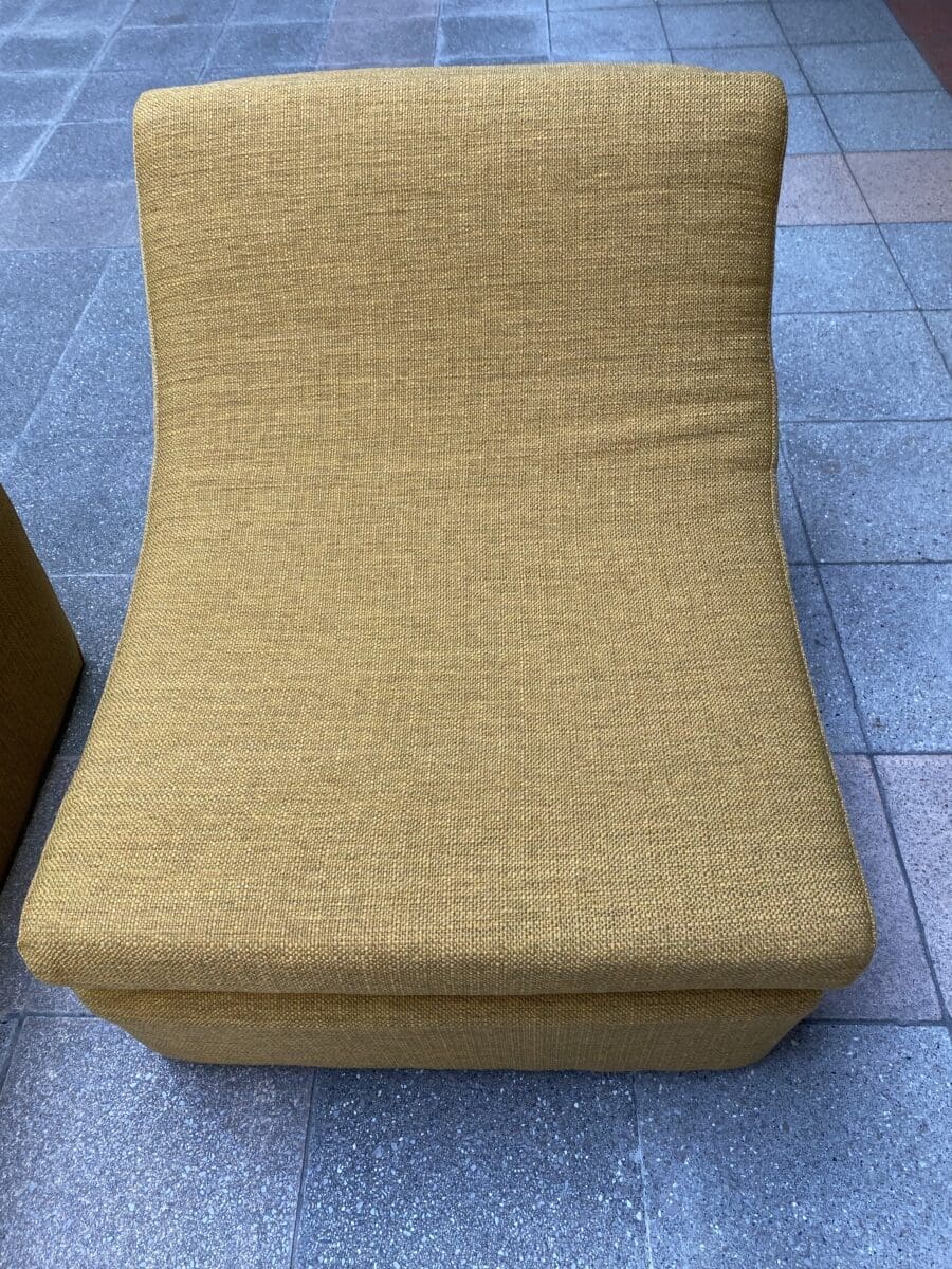 Canapé Soft modulable en tissu Kvadrat, inspiré de Guy Lefèvre, circa 1972