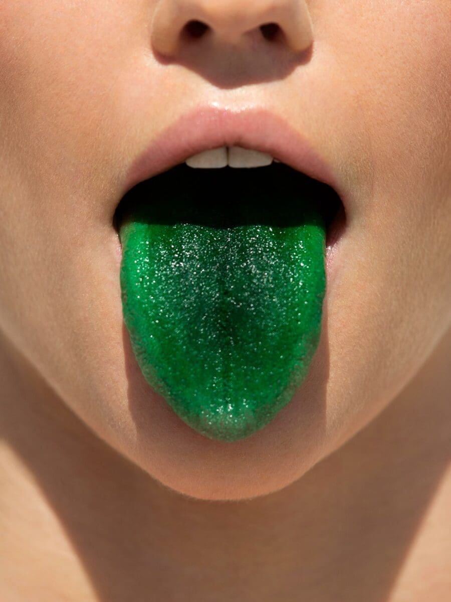 Hans Feurer – Green Girls – Sasha Pivovarova model