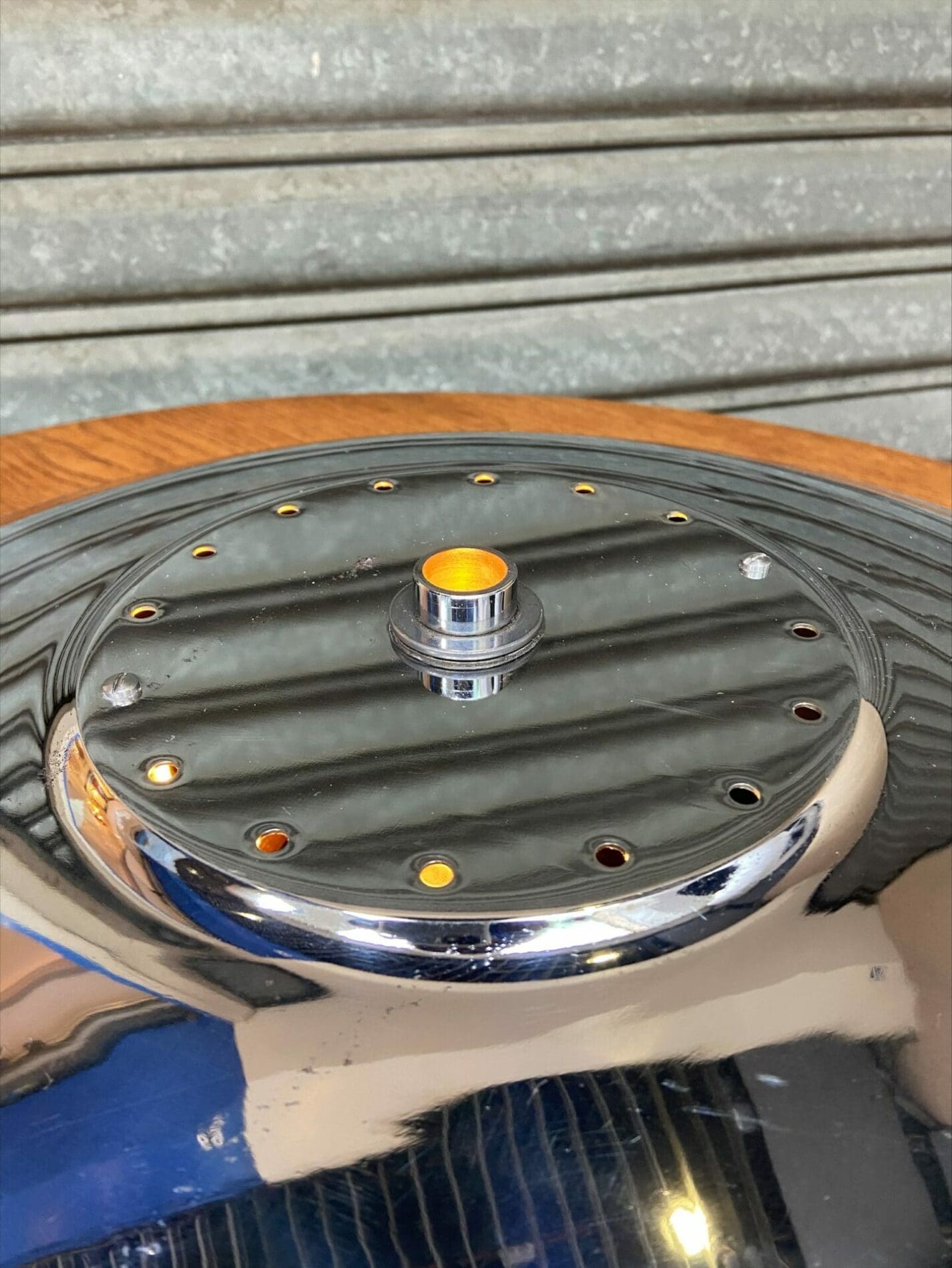 Hans Jurgen Fischer – Lampe fibres de verre 1970