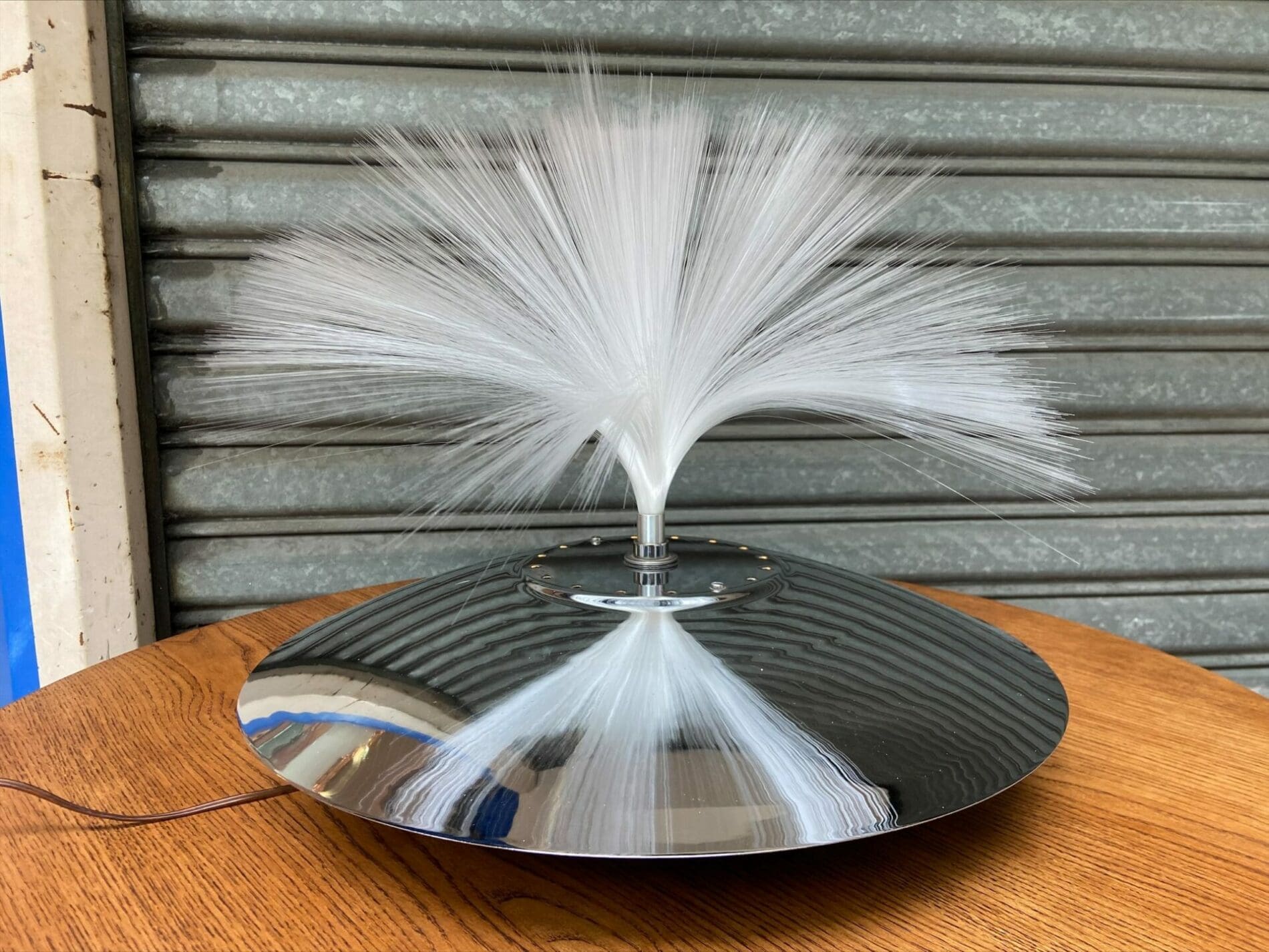 Hans Jurgen Fischer – Lampe fibres de verre 1970