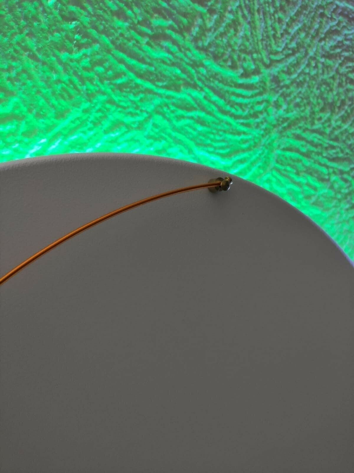 Bruno Bani – Moon W, Applique Sculpture Lumineuse (2019)