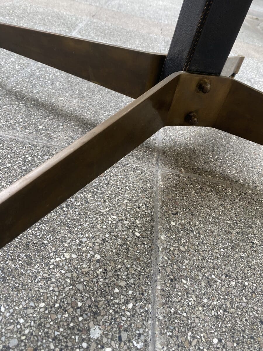 Jacques Adnet – Guéridon palissandre