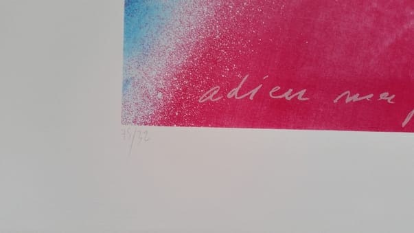 Jacques Monory – Concorde Air France Adieu ma Jolie (1980)