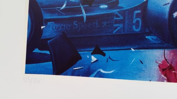 Jacques Monory – Tetanix Toxic, sérigraphie (1980)