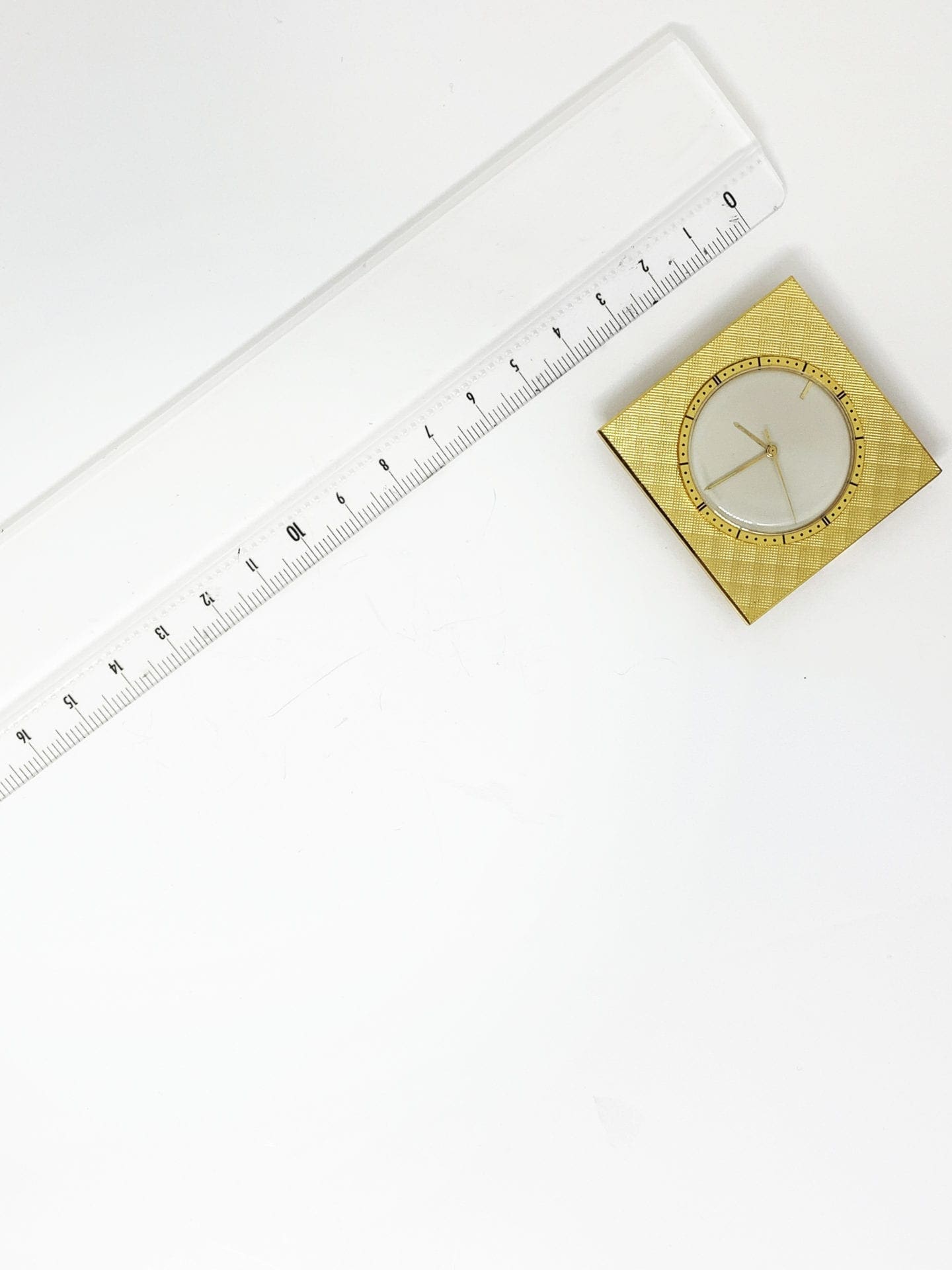 Pendulette réveil Jaeger-LeCoultre, vers 1966
