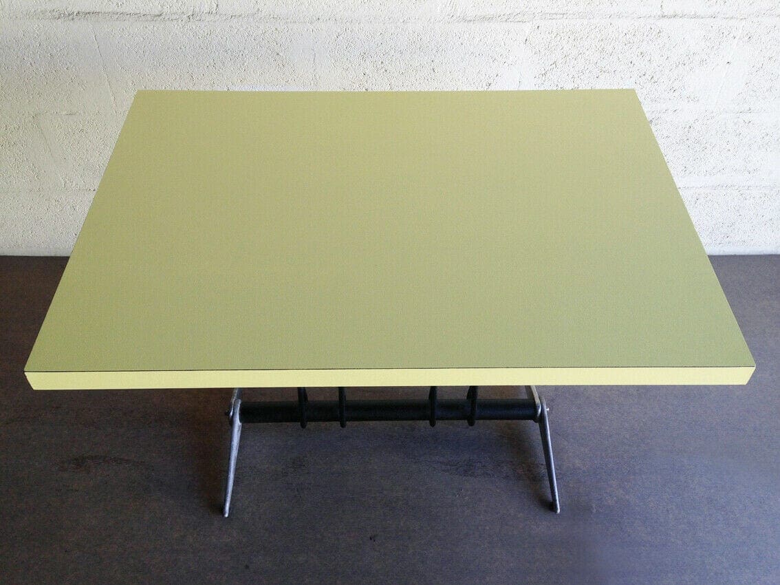 Jean Prouvé – Table Rectangulaire Historique pour l&rsquo;Aero Club de Doncourt-les Conflans (1938)