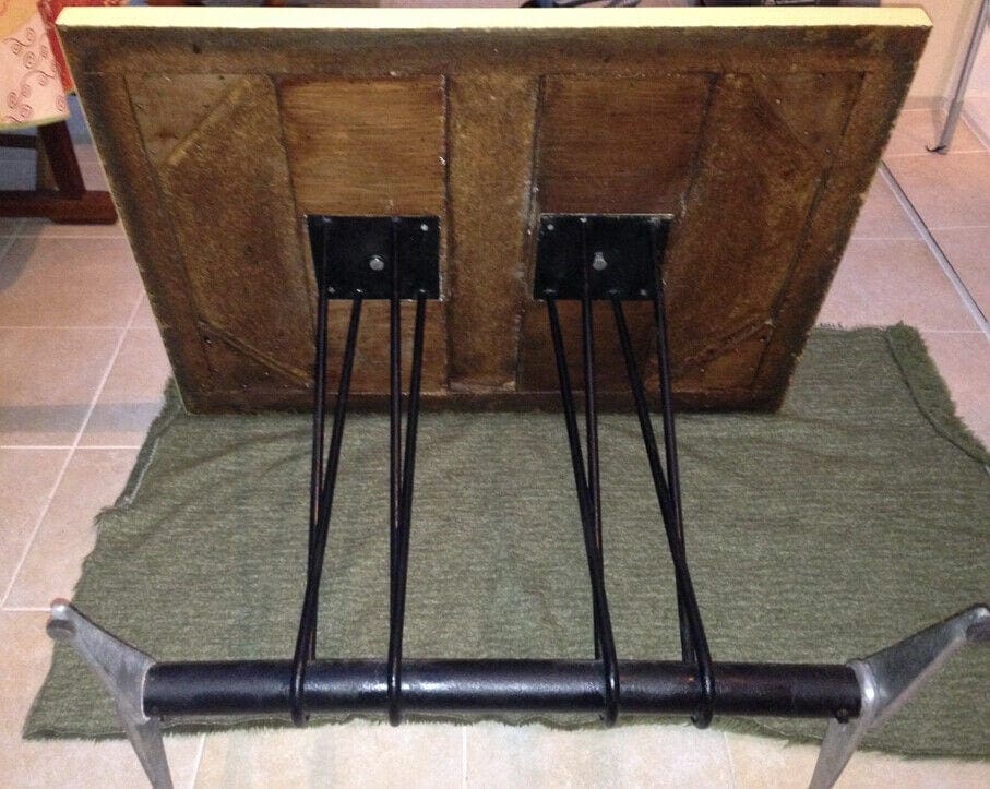 Jean Prouvé – Table Rectangulaire Historique pour l&rsquo;Aero Club de Doncourt-les Conflans (1938)