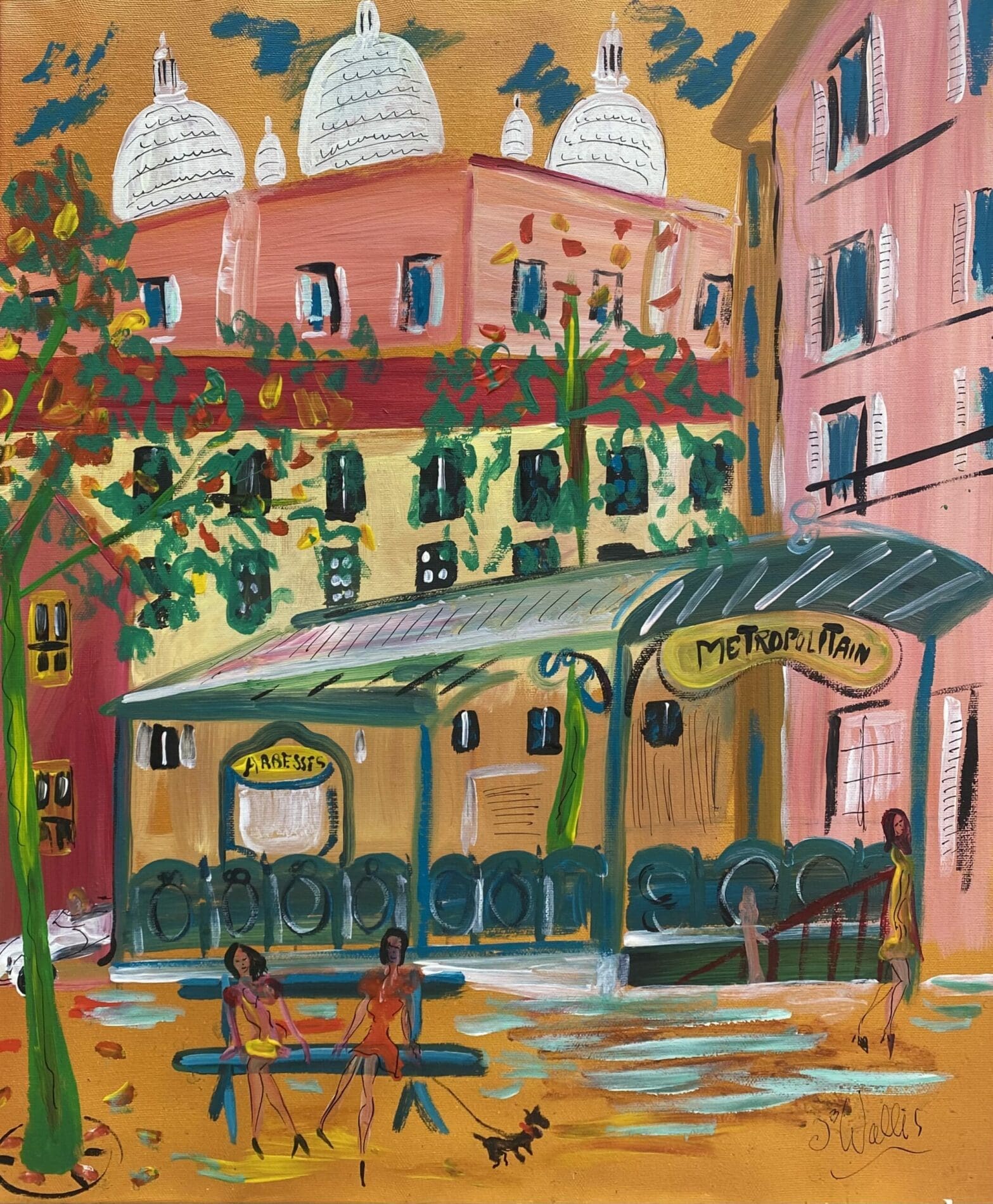 Jean Wallis – Métro Abbesses