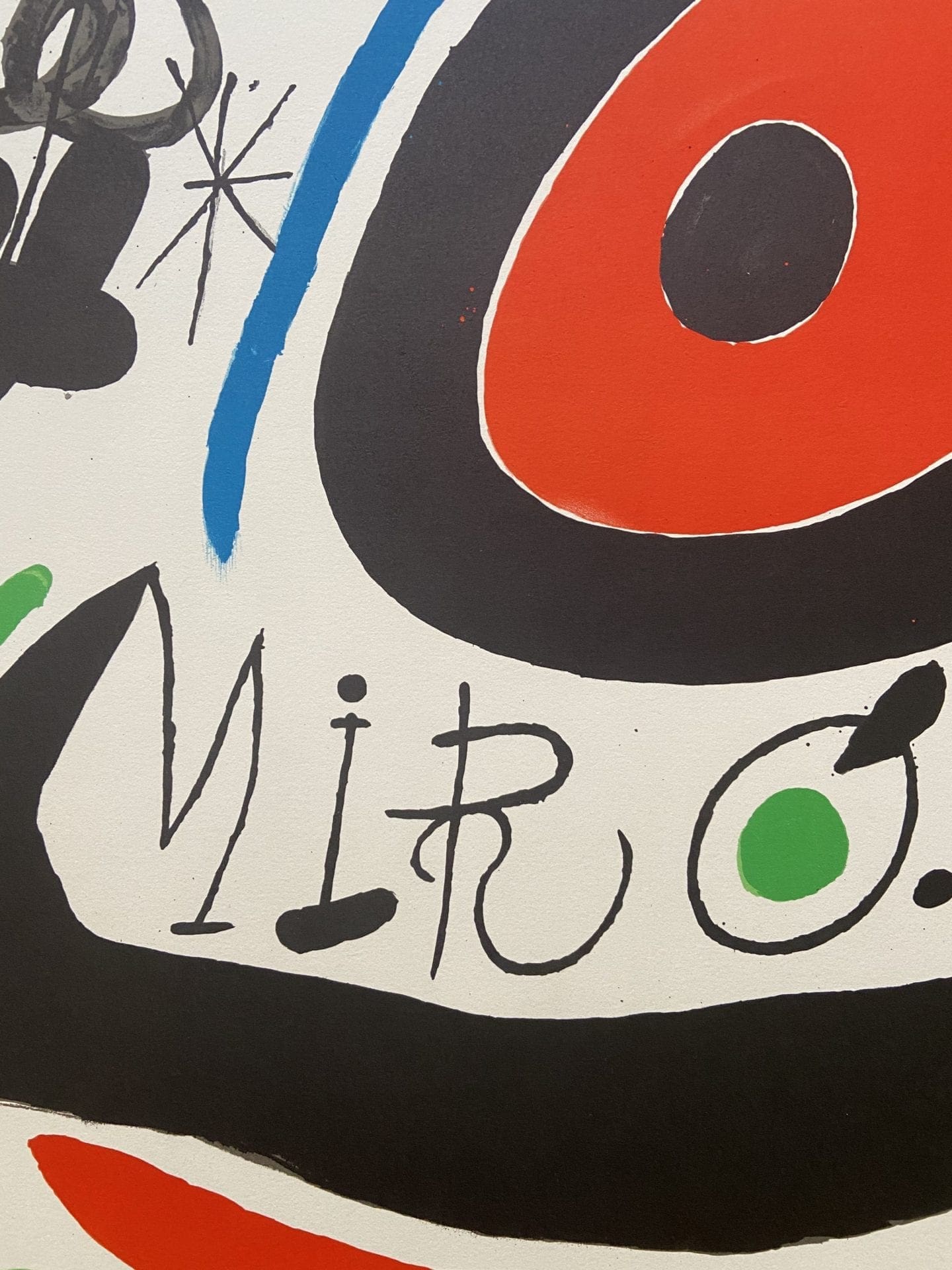Joan Miró – Lithographie Tres llibres (1970)