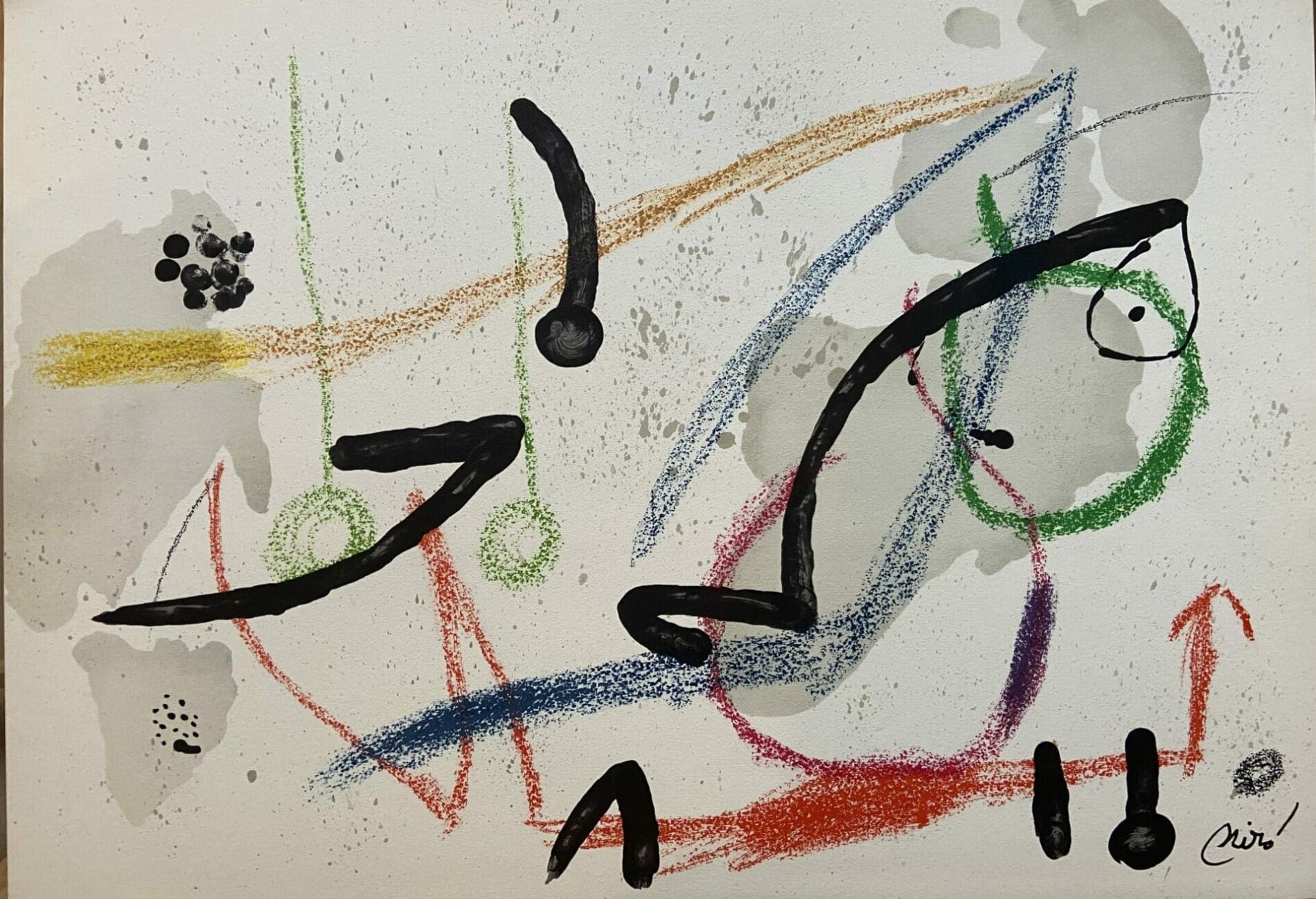 Joan MIRÓ –  Maravillas con variaciones Acrósticas en El Jardin de Miró 9