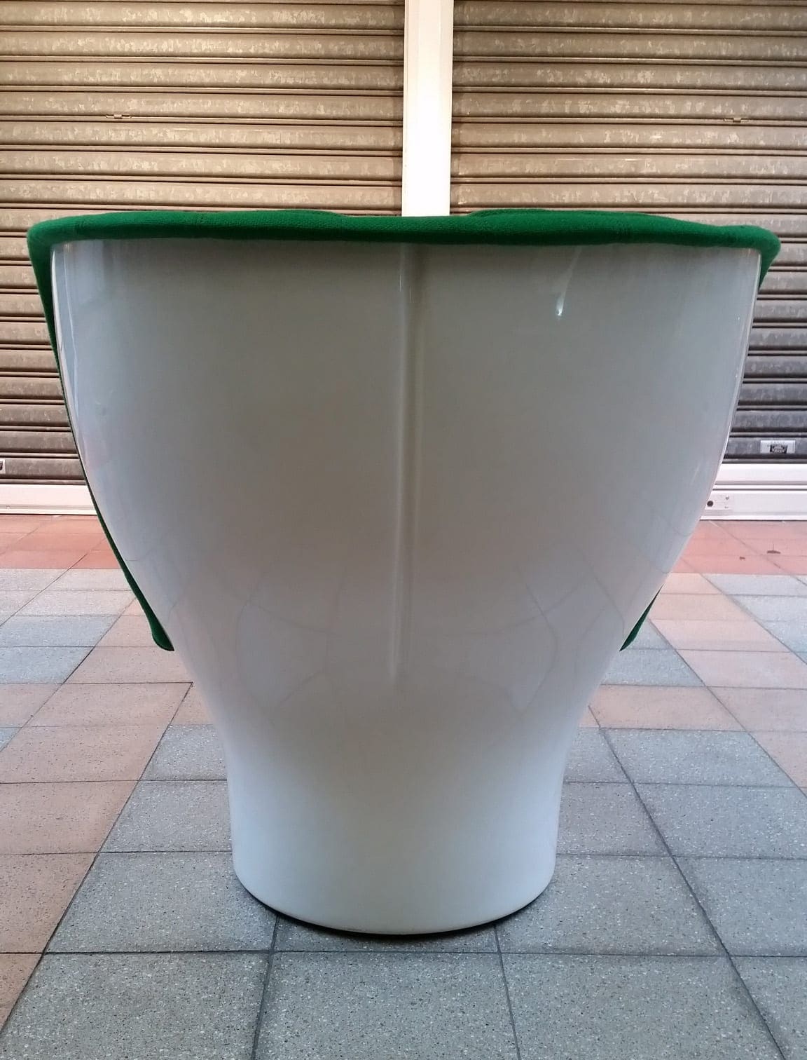 Fauteuil ELDA vert Vintage par Joe Colombo | Édition Comfort 1970