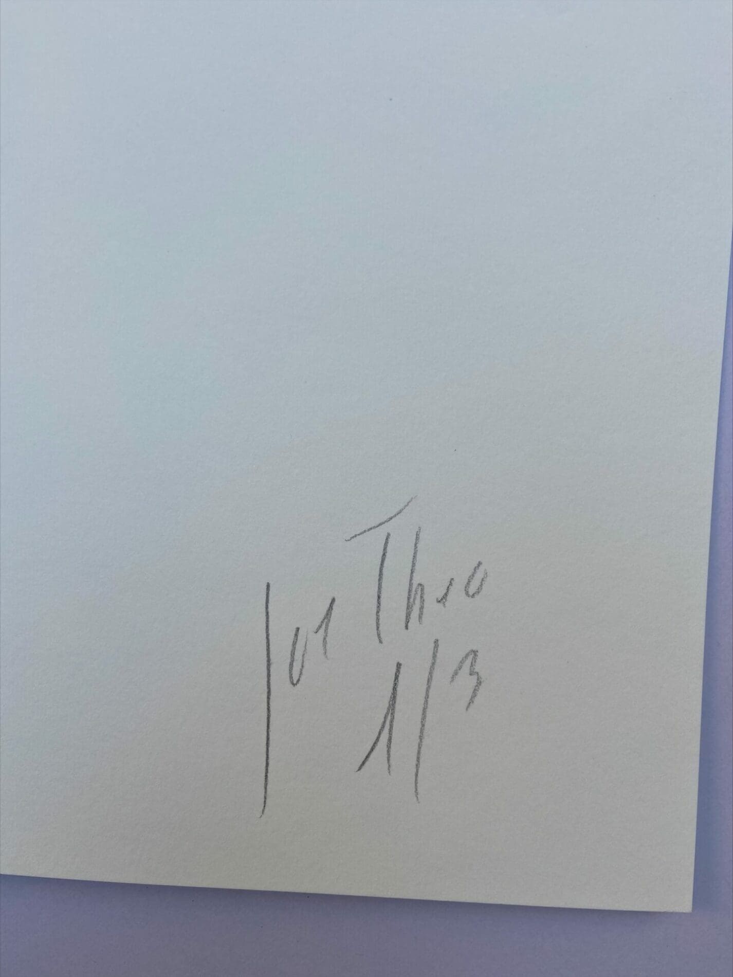 Joe Theo – Nu 4, tirage photographique original (2015)