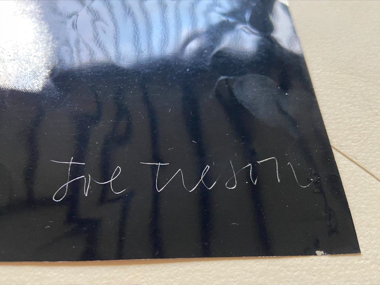 Joe Tilson – No DNA, Sérigraphie sur aluminium (1968)