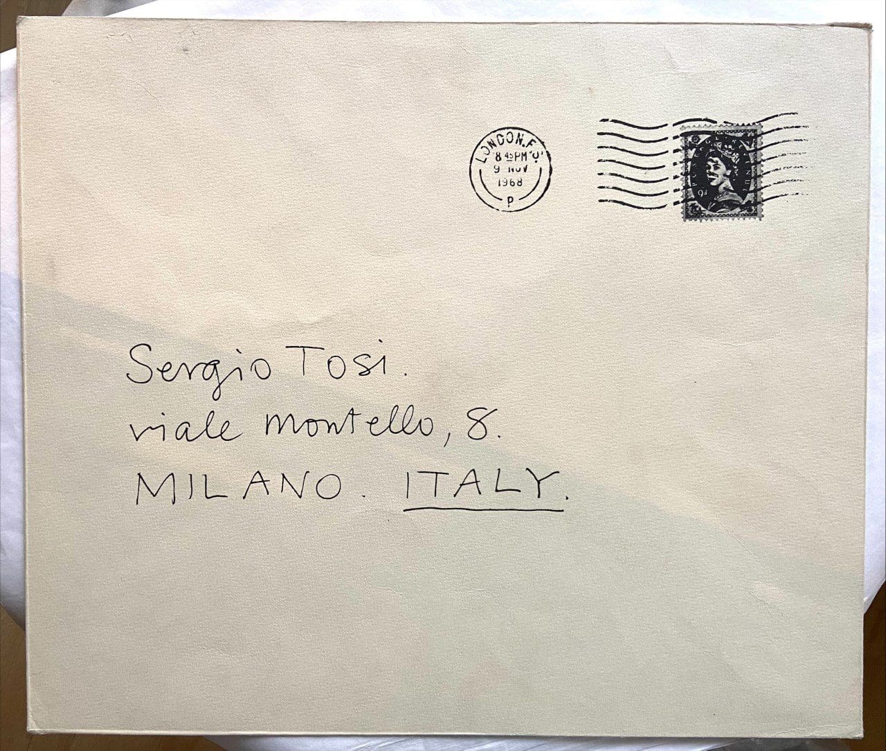 Joe Tilson – No DNA, Sérigraphie sur aluminium (1968)