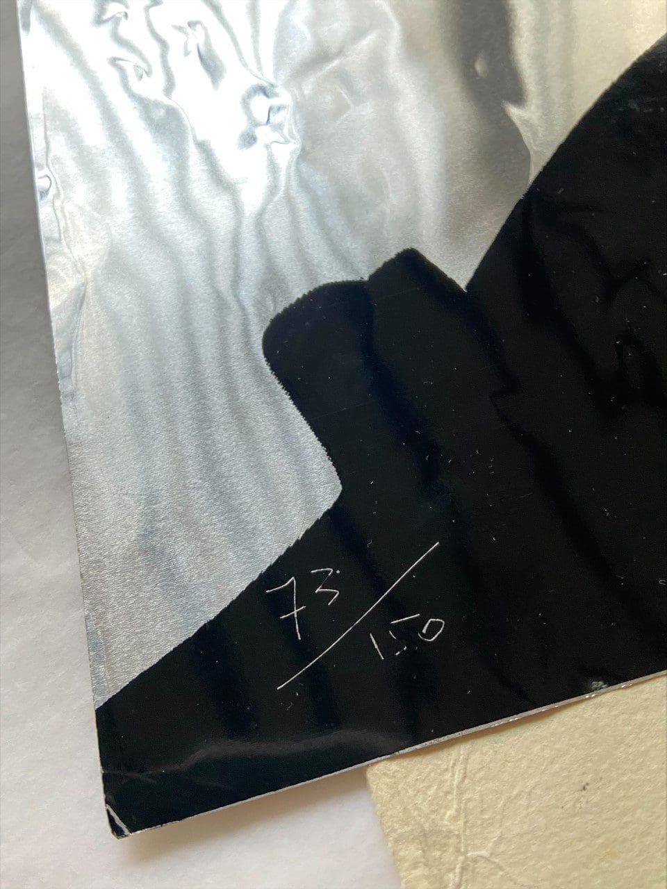 Joe Tilson – No DNA, Sérigraphie sur aluminium (1968)