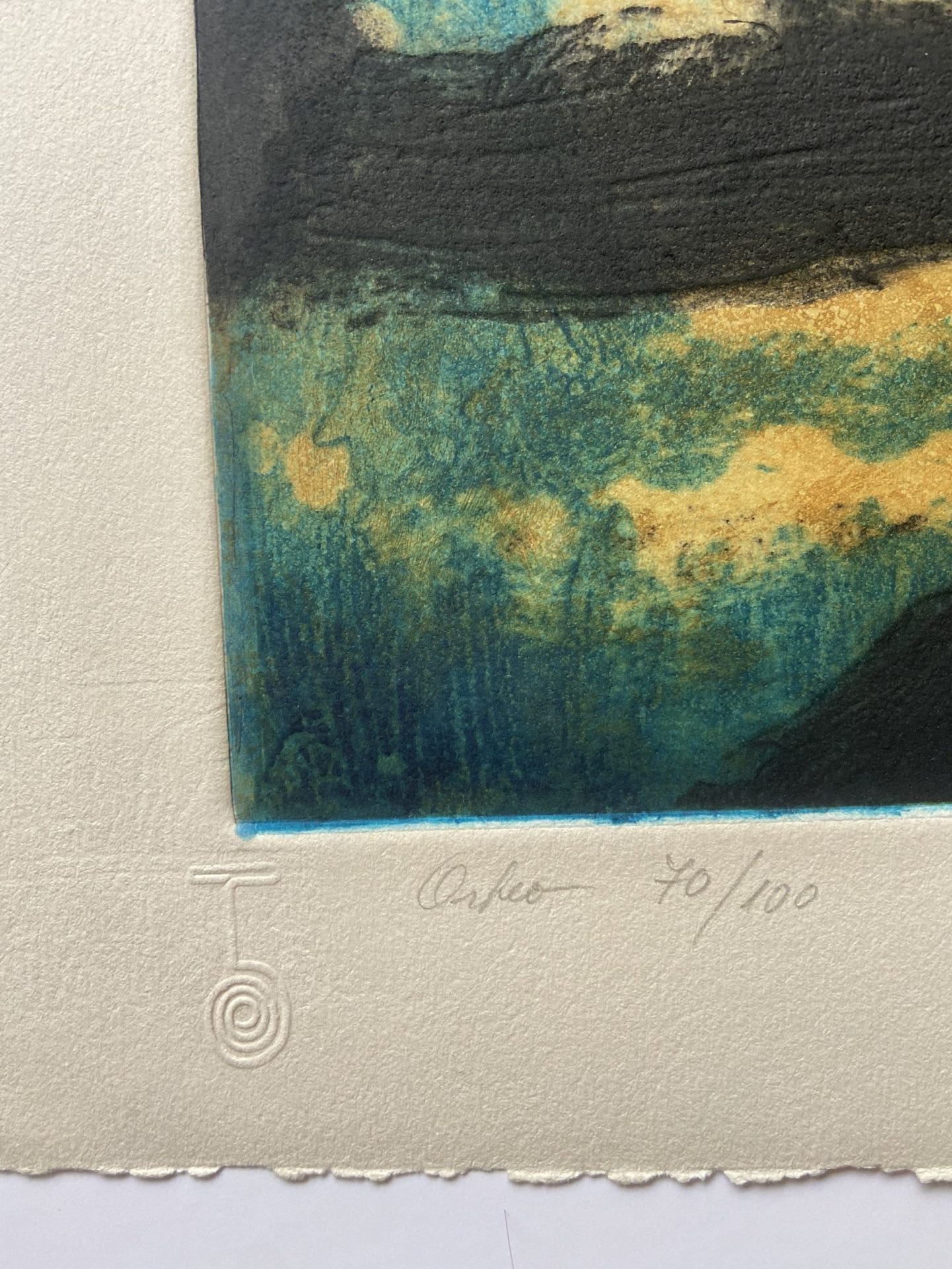 Gravure « Orfeo » par Juan Jose Torralba – Édition Limitée, Circa 1970