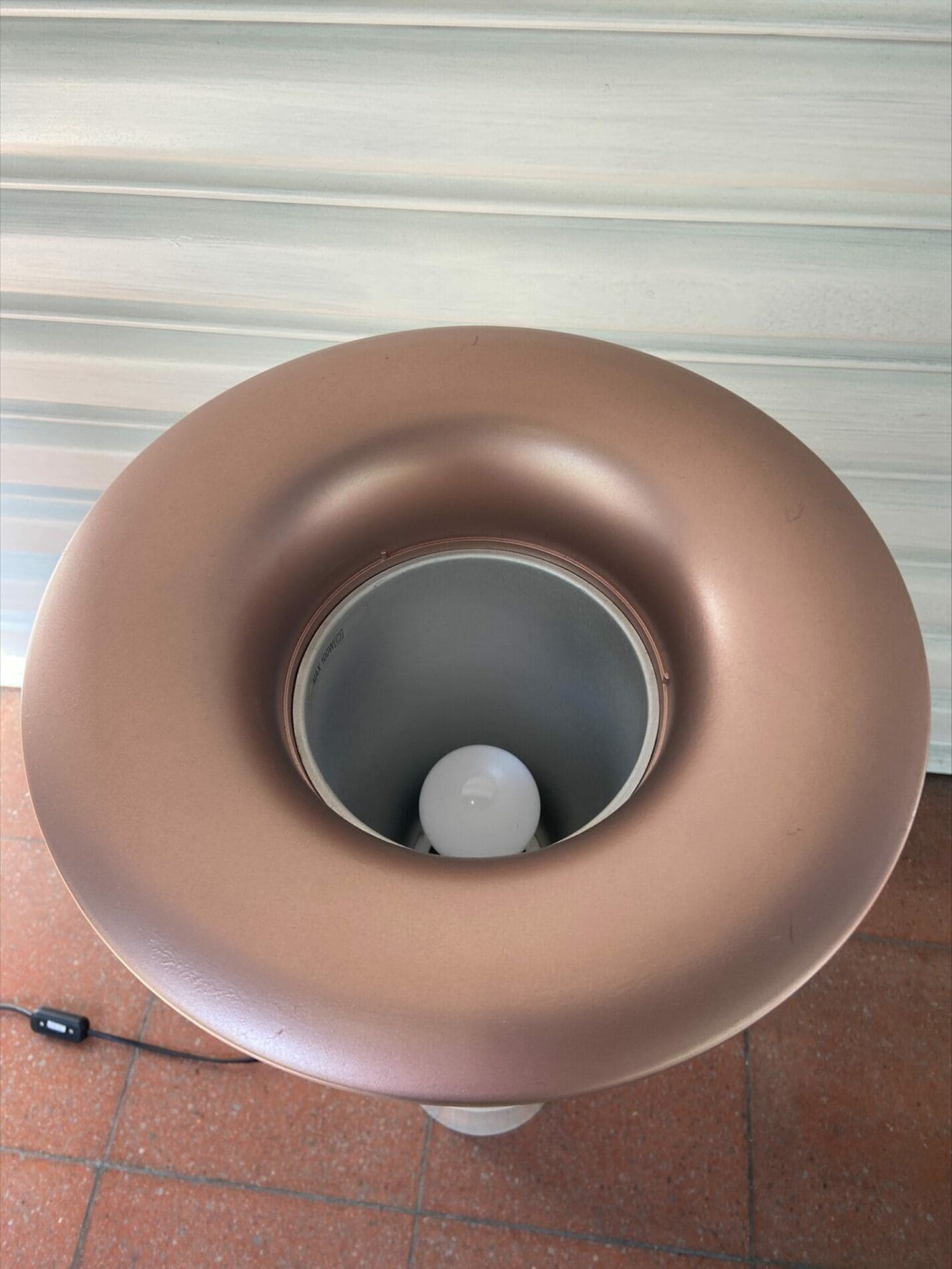 Kaoyi Flacha – Lampe de sol torche années 1980