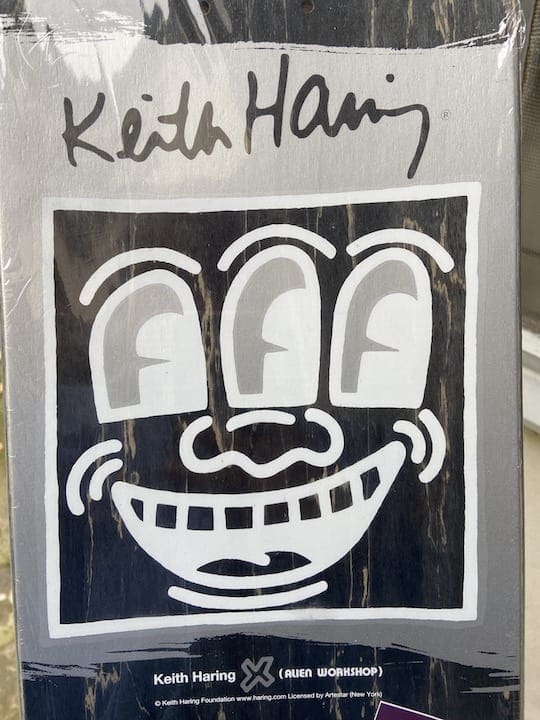 Keith Haring – AVE Skateboard Collector par Alien Workshop, circa 2008