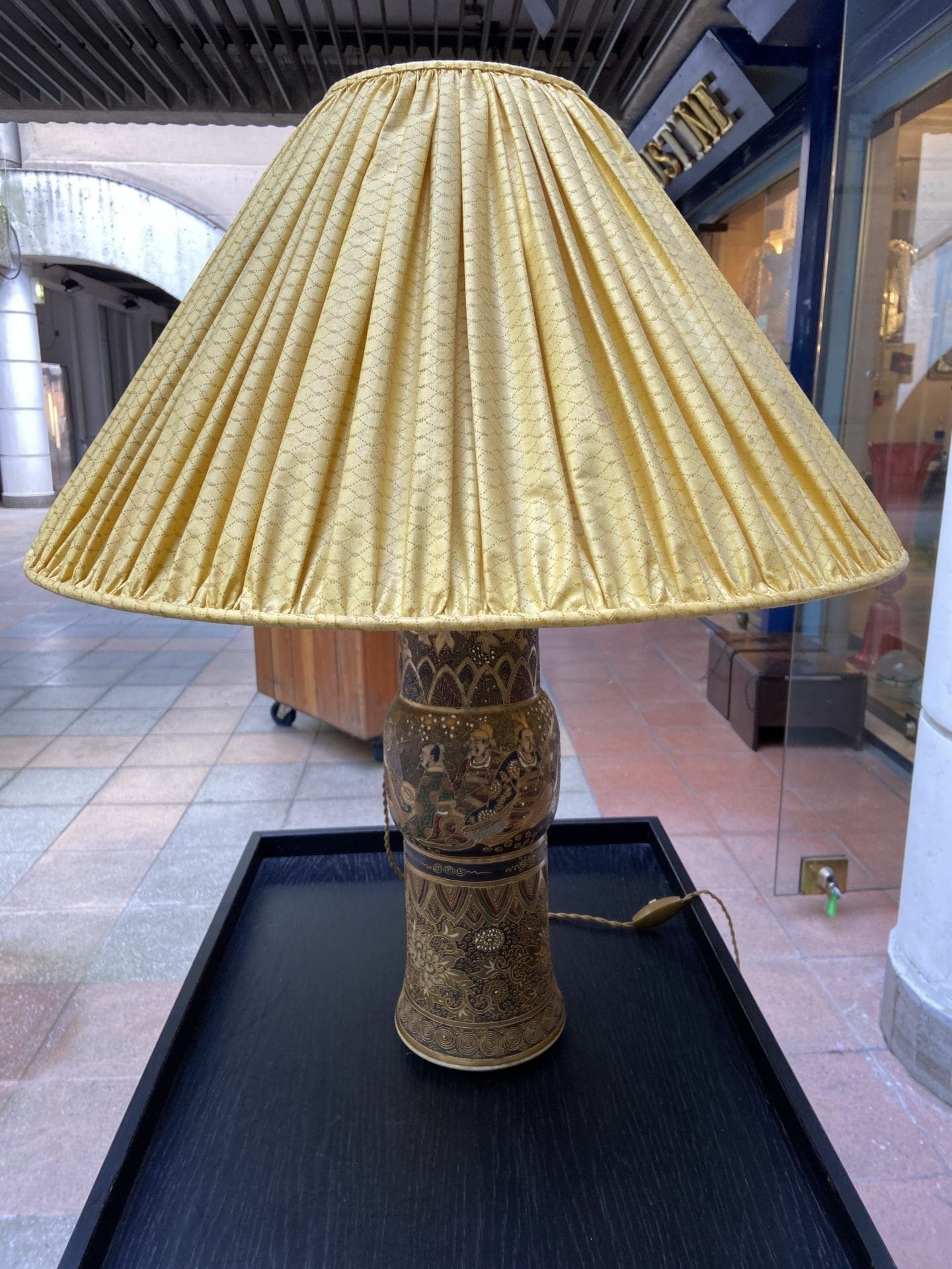 Lampe de Satsuma – Porcelaine du Japon (circa 1930)