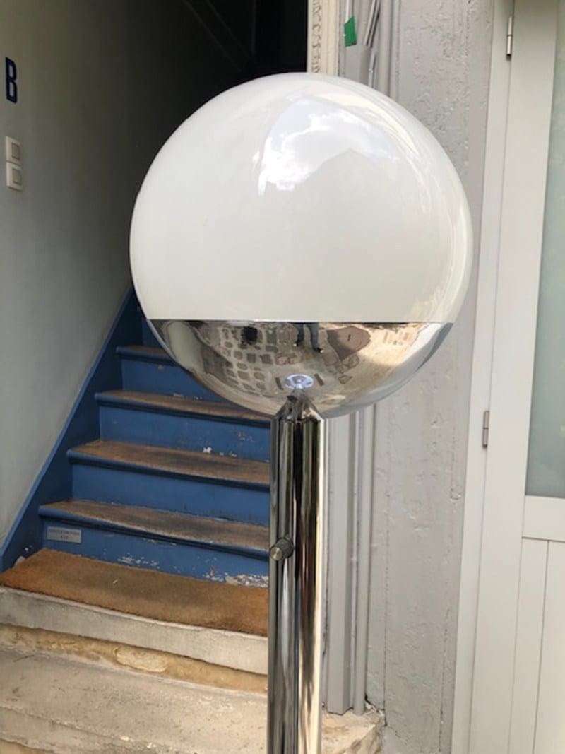 Lampadaire Globus – Lumi Italy, circa 1977