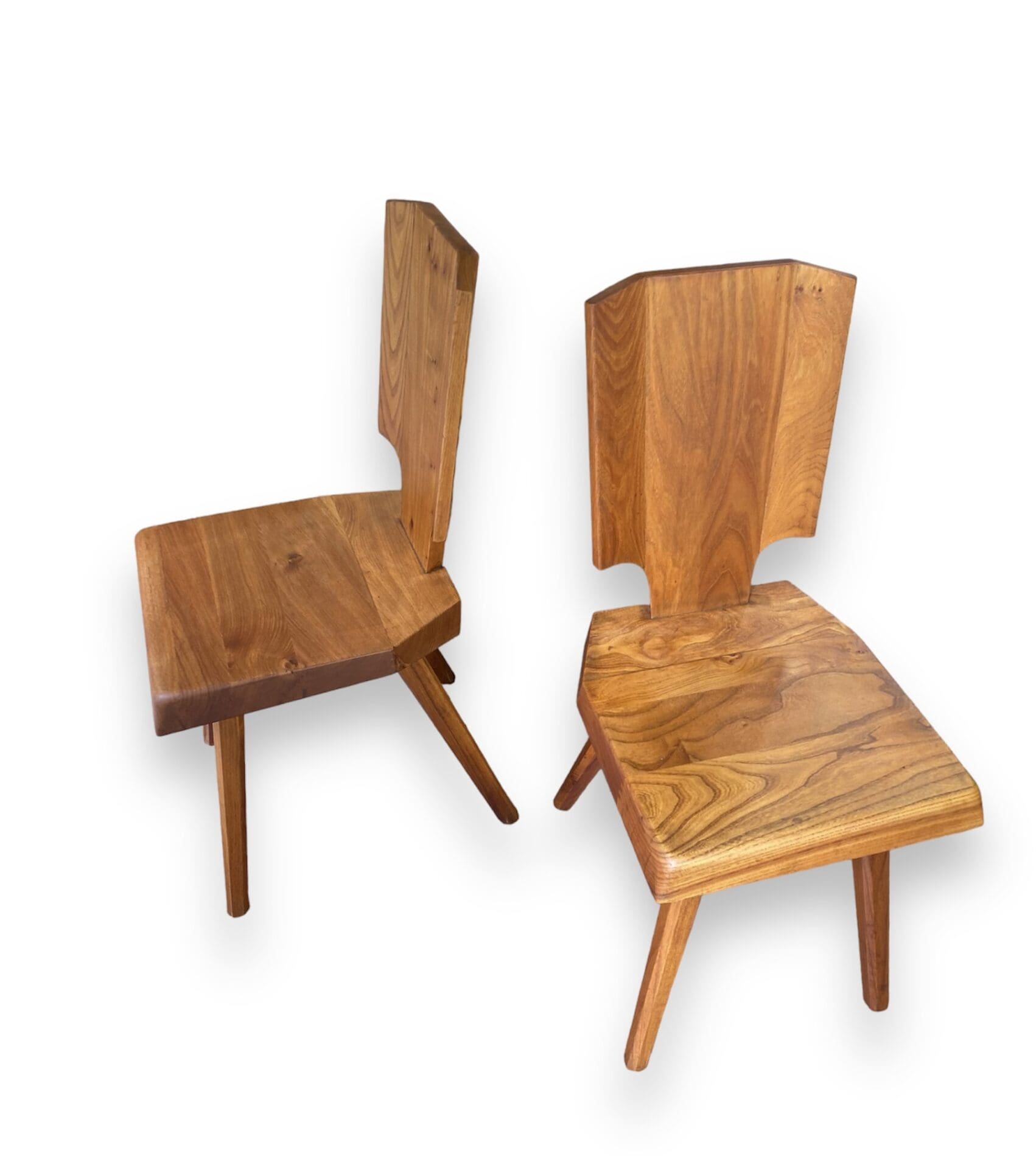 Pierre Chapo – Lot de 3 chaises modèle S28 (1972)