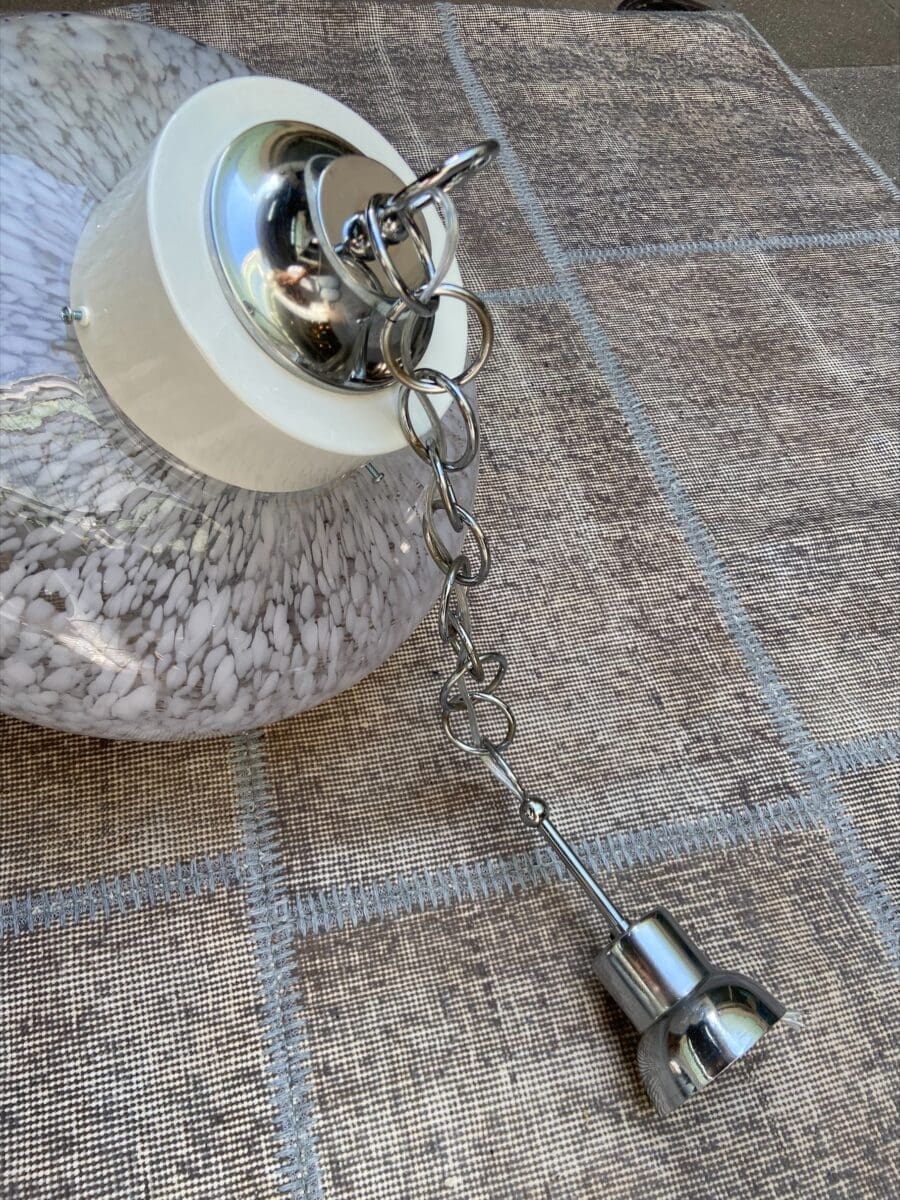 Lustre Mazzega en Verre de Murano – Vintage Circa 1978, Parfait État